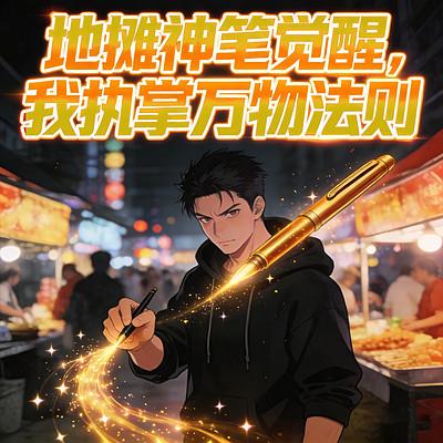 地摊神笔觉醒，我执掌万物法则