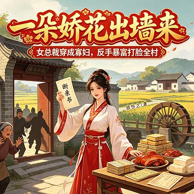 一朵娇花出墙来