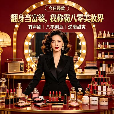 翻身当富婆，我称霸八零美妆界